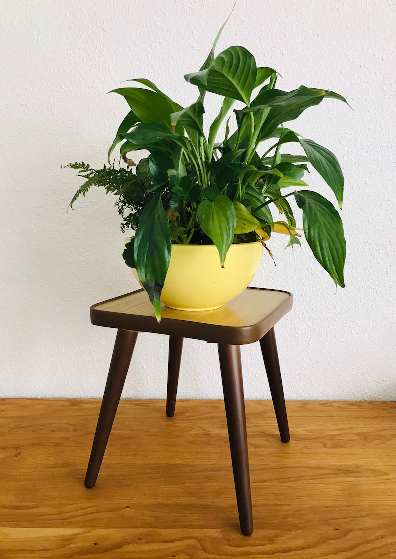 A kidney table / flower stool from the 70s