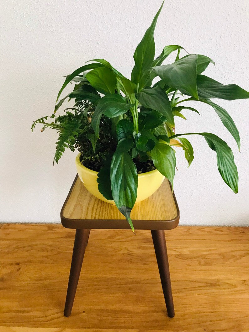 A kidney table / flower stool from the 70s