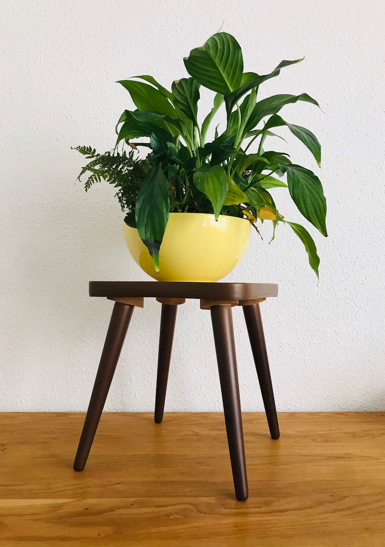 A kidney table / flower stool from the 70s