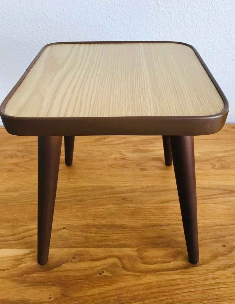 A kidney table / flower stool from the 70s
